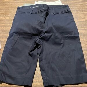 Talbots Women’s 10” Shorts Size 6 Navy Blue Selling